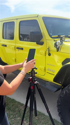 Because fidgeting with my tripod wasn’t on my schedule. @tackform MagSafe phone holder is so much better and convenient . #magsafe #phonemount #techupgrade #install #tackformmounts