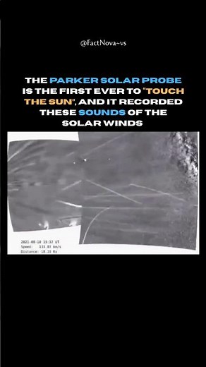 What Does Space Sound Like? How Scientists Convert Solar Wind Waves Into Audio | #shorts