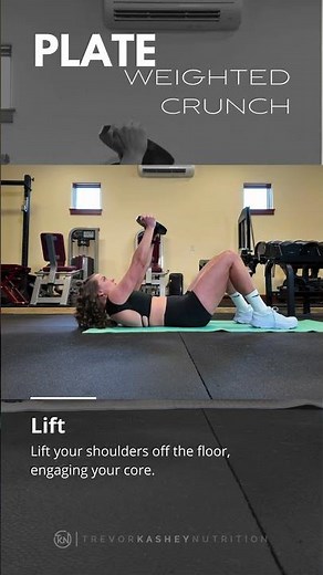 Plate Weighted Crunch – How to Perform It Correctly | Trevor Kashey Nutrition