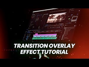 How To Download And Use The POPULAR OVERLAY TRANSITION EFFECT in Your Videos