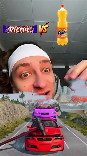 Every Car Size Tested in One Race #beamng #comparison #shorts