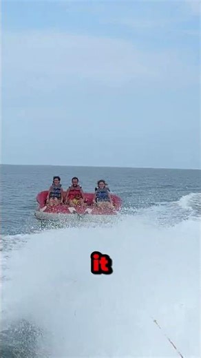 Towable Tube Ride Goes Horribly Wrong! 🚀 (@bberidze0/TT)