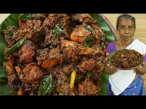 Tasty Kerala Stle Chicken Roast - Chicken Varattiyathu