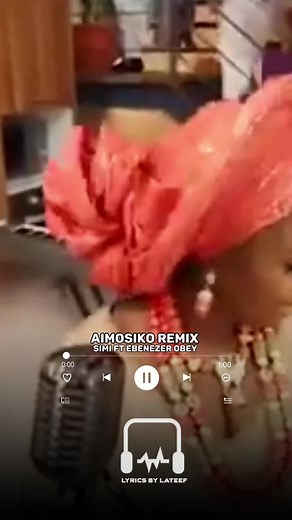 Simi ft Ebenezer Obey - Aimosiko Remix (Lyrics)