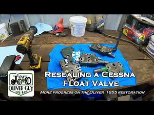 Rebuilding a Cessna Float Valve