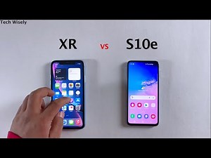 SAMSUNG S10e vs iPhone XR in 2022 | Speed Test