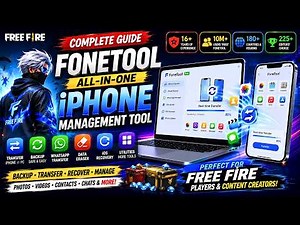 Transfer iPhone Data to PC & iPhone | Backup, Restore & WhatsApp Transfer | FoneTool | Free Fire