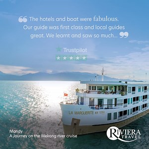 Escape this winter and join a once-in-a-lifetime cruise down the mighty Mekong. Explore the highlights of Vietnam and Cambodia. | Riviera Travel
