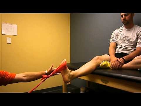 Dorsiflexion of Ankle Exercise | Thera-Band