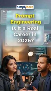 Is Prompt Engineering A Good Career In 2026? | Prompt Engineering Salary | #Shorts | #Simplilearn