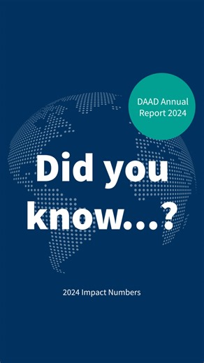 🌎 How does the DAAD strengthen higher education and academic cooperation across borders? Our Annual Report 2024 provides insights into our strategy, programmes and global impact – from international mobility and research funding to alumni engagement and science diplomacy. Read the full report in English here: ➡️ https://www.daad.de/en/the-daad/communication-publications/reports/annual-report/ Read the German version here: : ➡️ https://www.daad.de/de/der-daad/kommunikation-publikationen/berichte