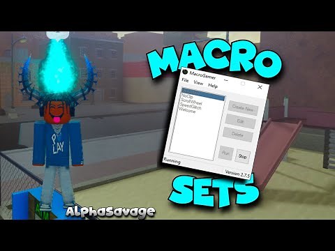 My Da Hood Macro Settings