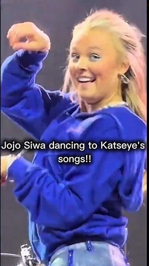Jojo Siwa dancing to gabriella and Gap!! ✨️ #Katseye #JojoSiwa