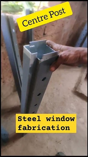 steel window fabrication step by step