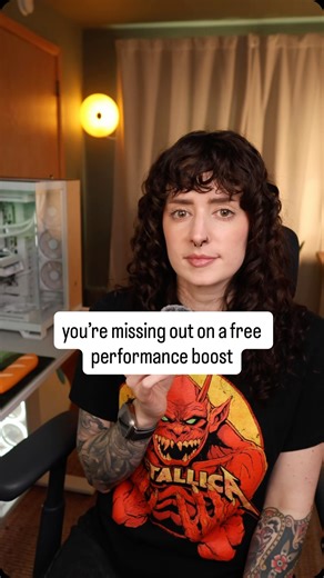 madelyn on Instagram: "How to enable resizable BAR + what it does - #pcbuild #tech #techbaddie #pcgaming #techtips"