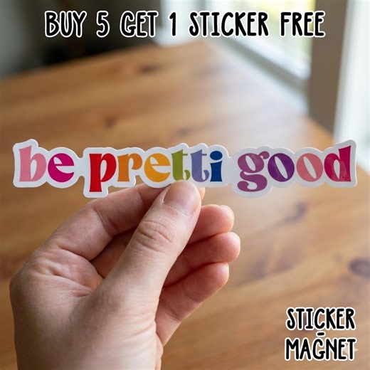 Be Pretty Good Sticker, Political Activist Car Magnet - Etsy Australia