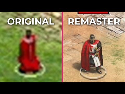 Age of Empires 2 – Original vs Definitive Edition Remaster Graphics Comparison