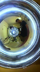 What does it look like inside a spherical mirror 🤯 #science #physics #sphere #mirror #Mindblowing #reels | The Action Lab