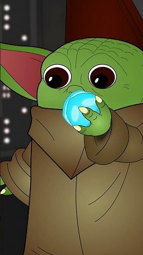 Baby Yoda (Grogu) THROWS UP! #Shorts