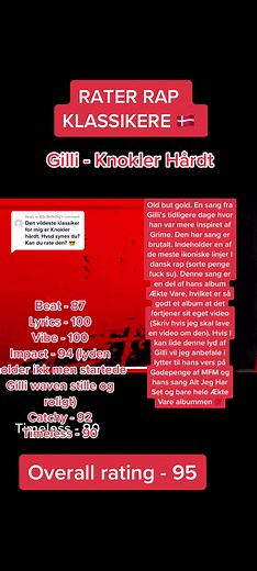 Gilli - Knokler Hårdt: En Klassiker i Dansk Rap 🎤