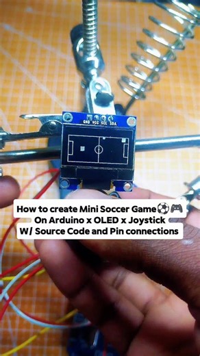 How to create a mini Soccer game on Arduino UNO #codegames #codinggames #electronics