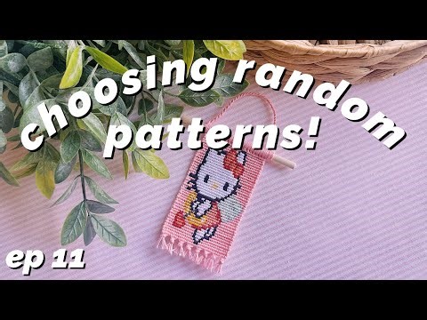 choosing random patterns! | ep. 11 ♡