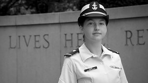 Admiral Linda Fagan addresses Coast Guard Academy Cadets