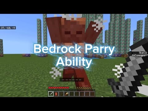 Vanilla Parry Ability (Command Blocks Only) | Credit: badger417xbox