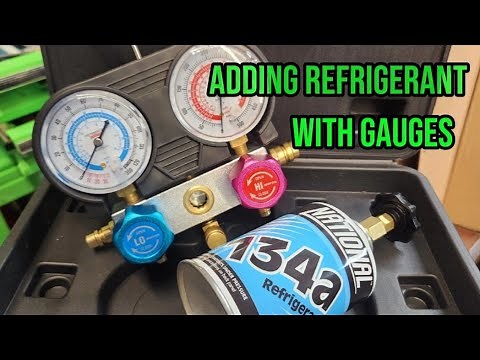 How To Add Refrigerant With Gauges (DIY A/C Recharge)