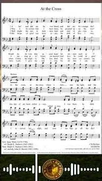 At the Cross Hymn | Classic Baptist Hymn with Lyrics | KJV Inspired Worship Song