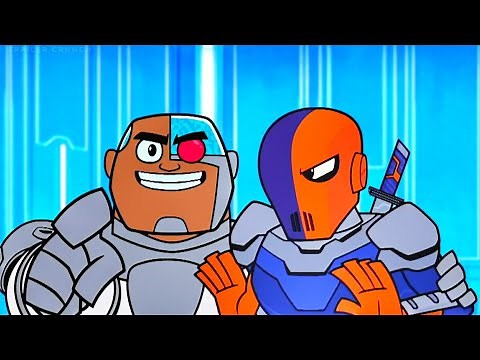 Teen Titans Meet Deadpool Scene - Teen Titans Go HD Movie Clip