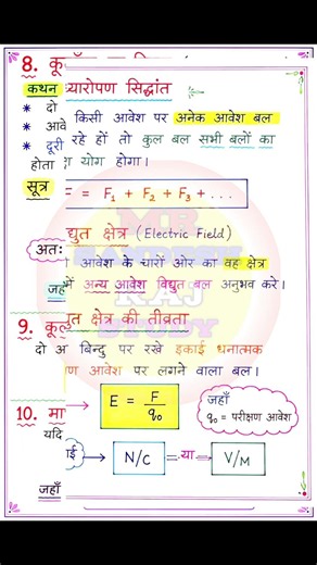 Electric Charges and Fields | Class 12 Physics Chapter 1 | Electric charge and field | #physics #...