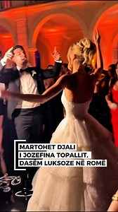 Pamje nga dasma madhështore e djalit të Jozefina Topallit, Genar Topallit dhe Cindy Marina në Romë! 👰 #genartopalli #cindymarina #wedding #roma #vipmagazine | Vip-magazine.al