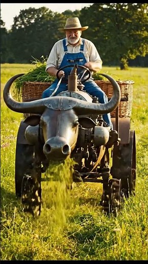 #farmtech #funnyinvention #ruralmachines #aiartvideo #kangaroocart #shorts #tiktokvideo #comedy