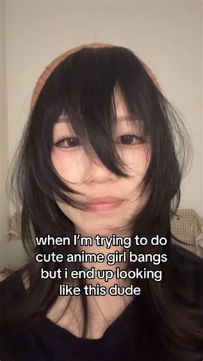 mei ★ on Instagram: "is this Larry Croft #bangs #hair #meme #funny #meimazing"