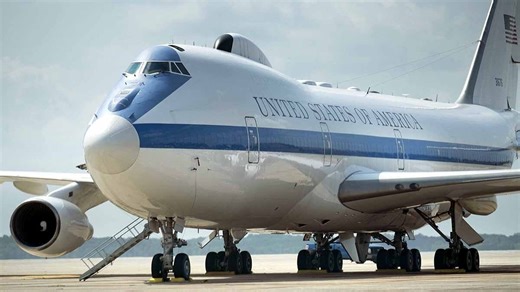 What is Doomsday Plane E-4B, and why has it landed in DC? Should the world be worried?