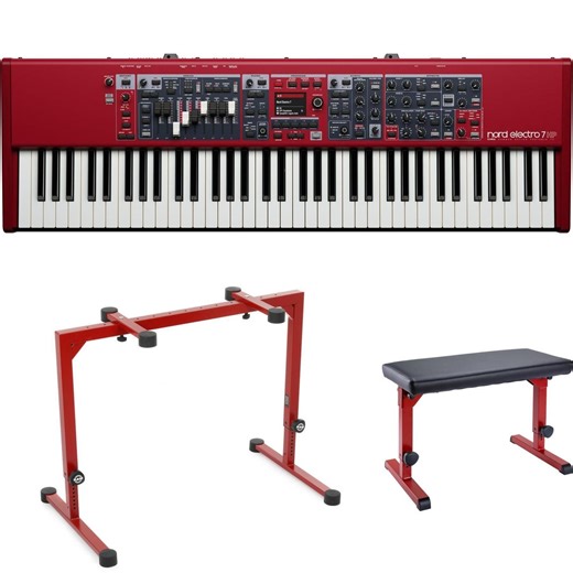 Nord Electro 7 HP 73-key Stage Piano with Deluxe Stand and Bench