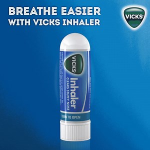 495K views · 1K reactions | Don't let a blocked nose ruin your morning coffee! Feel the fast relief anytime, anywhere with Vicks Inhaler! Always read the label. Follow the directions for use. If symptoms persist, talk to your health professional. Graphic visualization of a blocked nose symptom. | Vicks Australia & New Zealand | Facebook