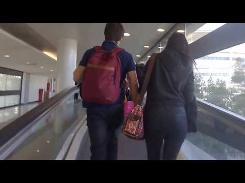 Inside Santiago International Airport (SCL) - Walking through Departures and International Arrival