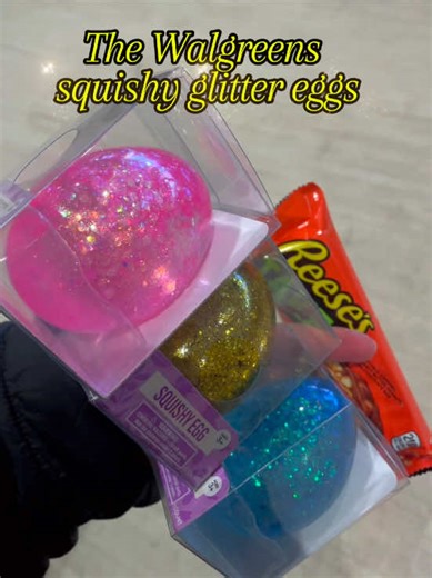 Squishy Glittery Eggs at Walgreens for Just $1.99!