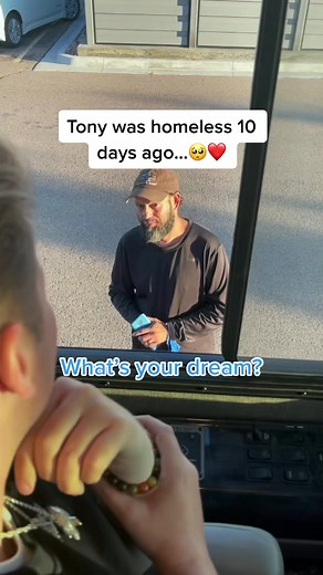In 10 days, Tony went from homeless to making $100,000 in total & is now moved into a home ❤️ #fypp #homeless #foru
