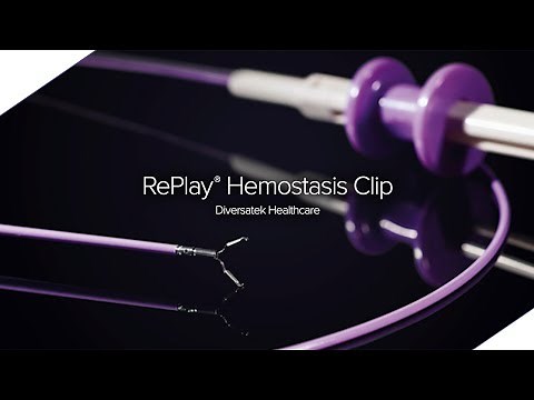 RePlay® Hemostasis Clip from Diversatek Healthcare