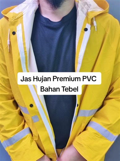 Jas hujan premium pvc bahan tebel ada sirkulasi udaranya #jashujan #jashujanmurah #jashujandewasa #jashujanxl