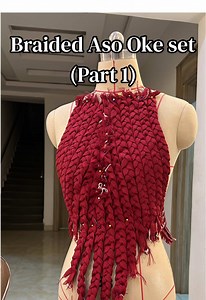 Creating a Stunning Braided Aso Oke Set: Part 1