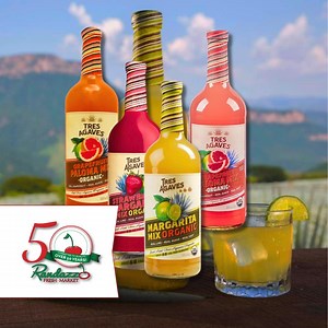 🎉 Spice up your summer gatherings with Tres Agaves MIX, now available at Randazzo Fresh Market! 🍹 Perfect for refreshing margaritas by the pool or at your next BBQ. Grab yours today and get ready to fiesta! 💃 #TresAgavesMargaritaMixers #TresAgaves #SummerSips #happycustomer #customers #weloveourcustomers #randazzo #randazzofresh #fresh #freshmarket #randazzofreshmarket #macombtownship #shelbytownship #warren #clintontownship #utica #washington #michigan #puremichigan | Randazzo Fresh Market