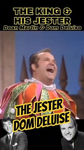 Jester Dom DeLuise to the rescue😏 #shorts #domdeluise #deanmartin #jester #king