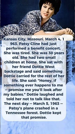 What Patsy Cline Said the Day Before Her Plane Crashed Will Shatter You