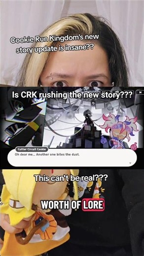 Cookie Run Kingdom's new story is chaotic?! 😭 #crk #crkingdom #cookierunkingdom #shorts