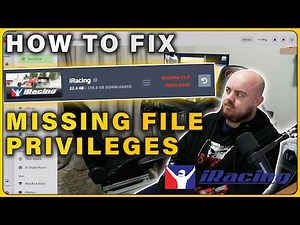 How to fix the Missing File Privileges / Locked Content Steam Error ► iRacing