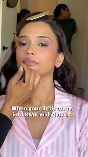 When your bride turns into a mega artist 🤭🤗